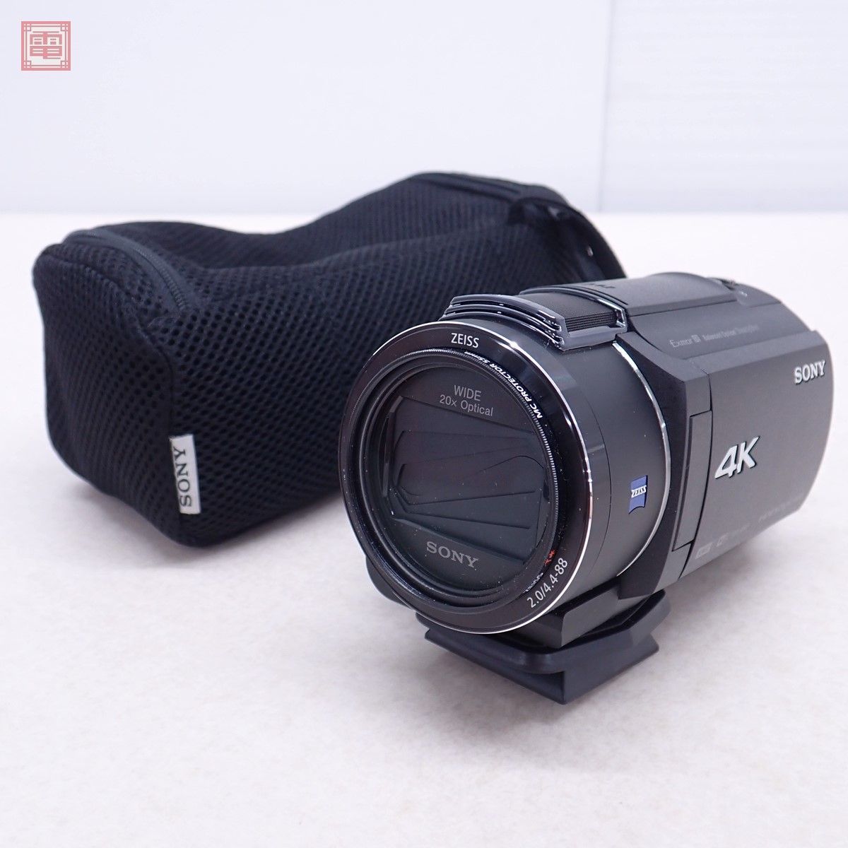 SONY FDR-AX45 4Kビデオカメラ ハンディカム 黒 ブラック 19年製