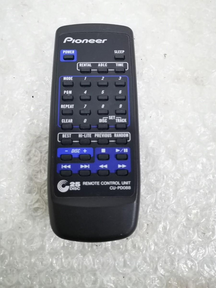 PIONEER CU-PD088 CD changer for remote control used 