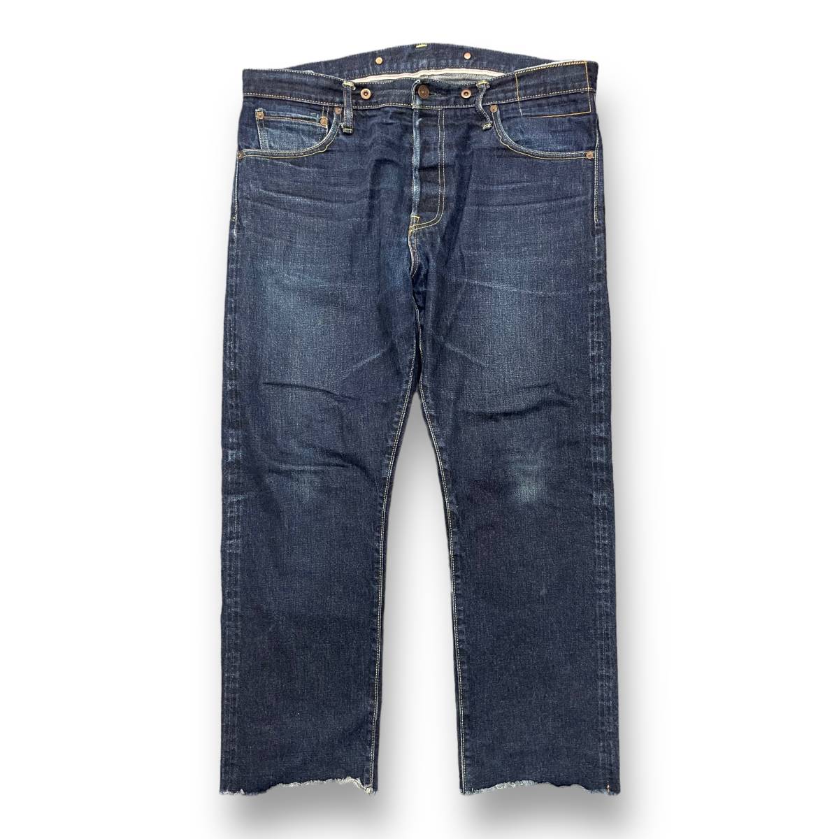ファッションの visvim ○ カットオフ W32 インディゴ 0120205005003