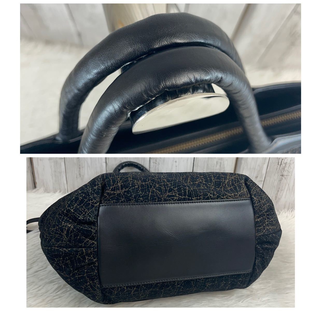●美品●IBIZA イビザ バッグ ハンドバッグ ヒツジチャーム付き