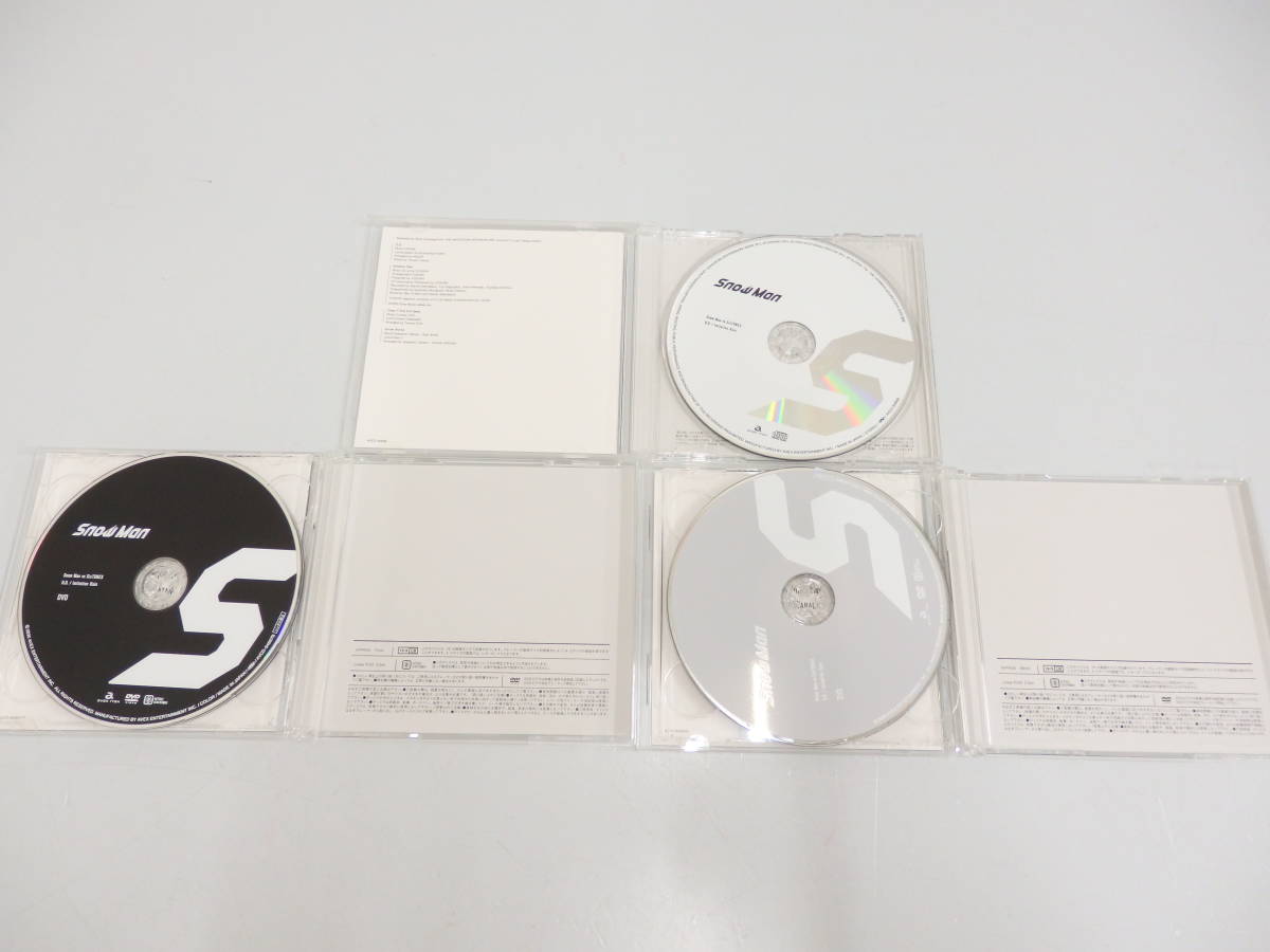 cd14)Snow Man vs SixTONES D.D. / Imitation Rain 3枚セット初回盤