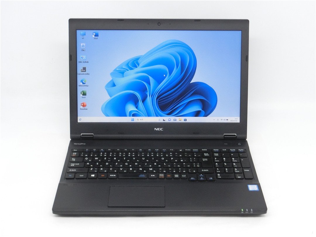 WEBカメラ/中古/15型/ノートPC/Win11/新品SSD256GB/8GB/8世代i5/NEC VX-2 新品無線マウス MSoffice2021搭載 HDMI USB3.0