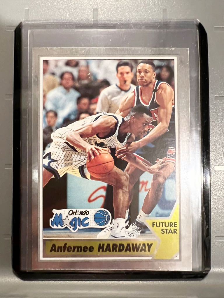 最終値下超貴重初期 Silver Sticker Card 1994 Panini Anfernee Hardaway ペニー・ハーダウェイ NBA Magic ユニフォーム バスケ All-star