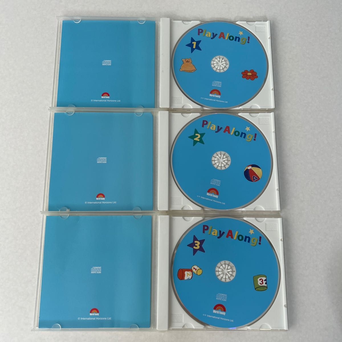 ディズニー英語システム DWE プレイアロング　CD 3枚セット