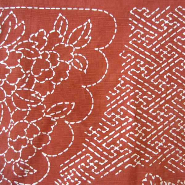  beautiful goods ... pattern cotton large size furoshiki orange color .