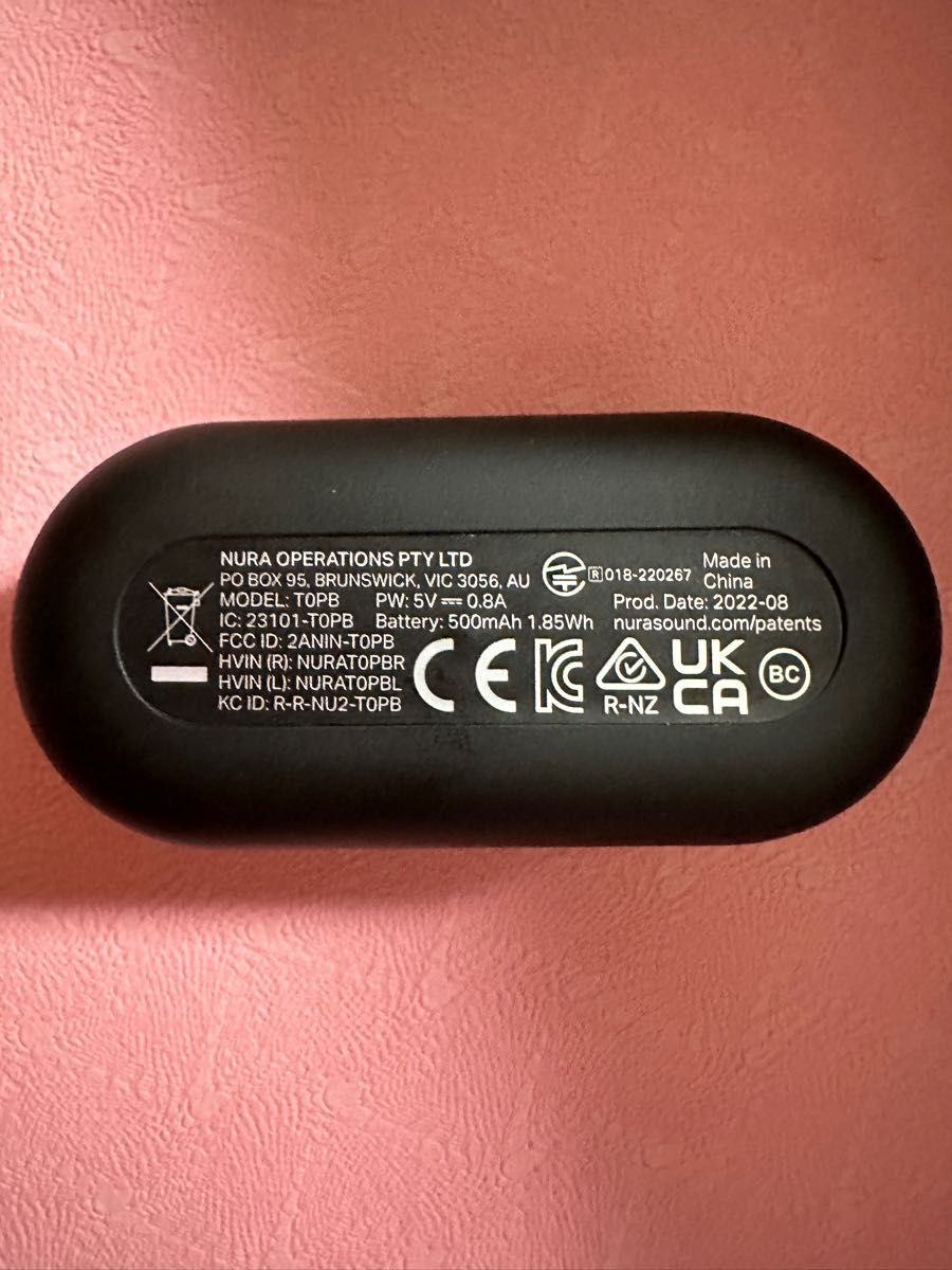 NuraTrue Pro ワイヤレスイヤホン Nura