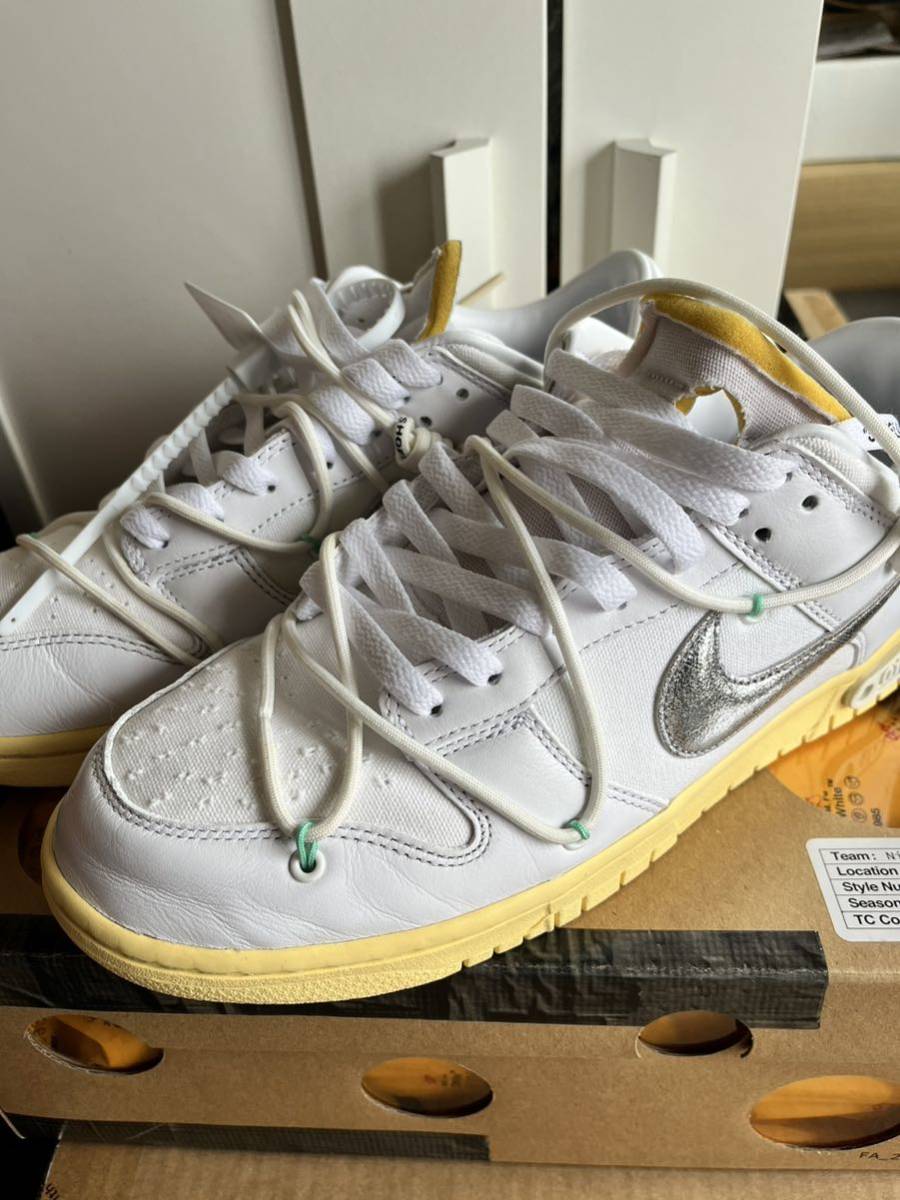 OFF-WHITE NIKE DUNK LOW 1 OF 50