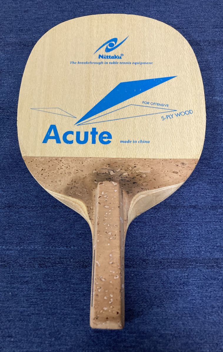 ニッタク 卓球ラケット  アキュート／ACUTE（NE-6682）