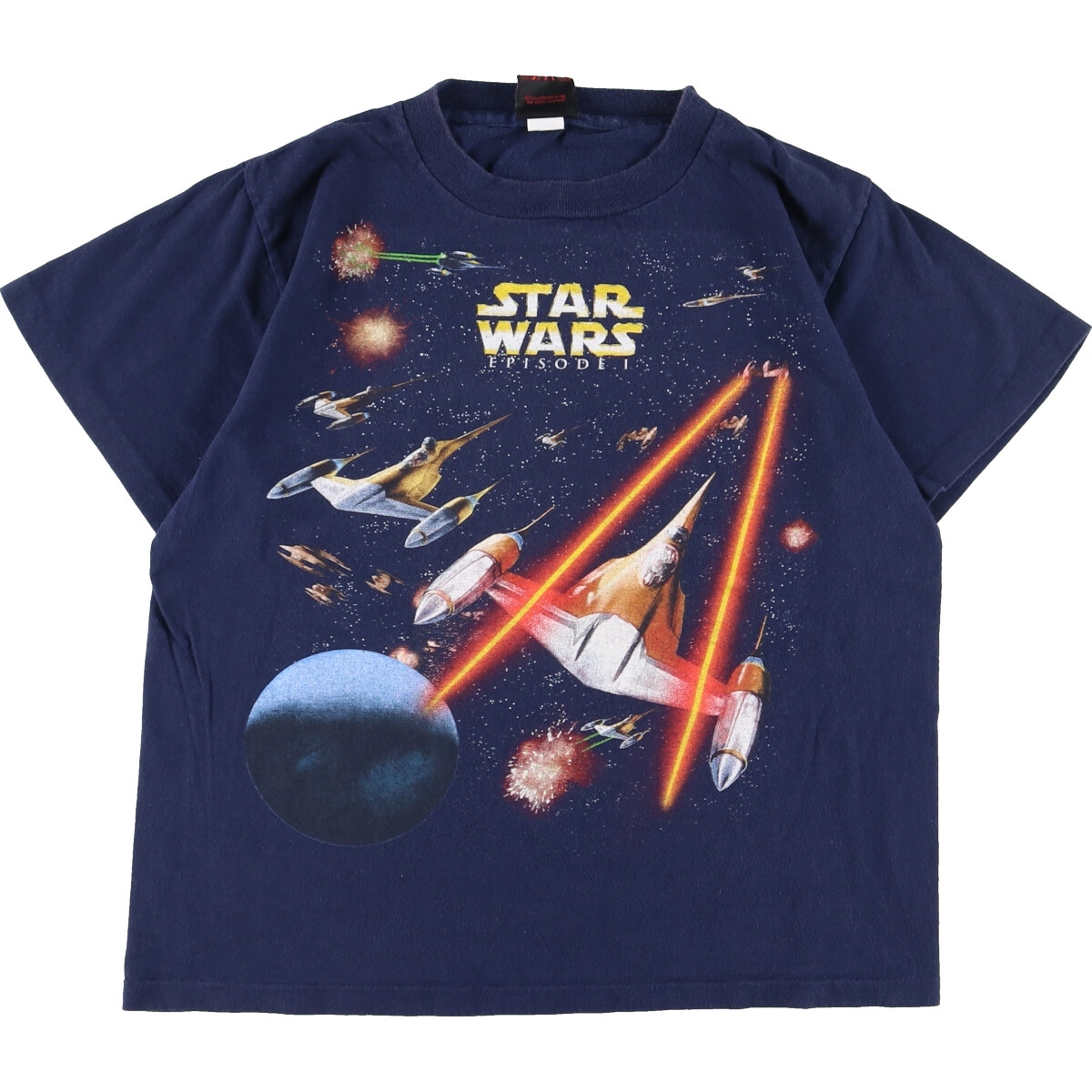 古着 90年代 スターウォーズ STAR WARS EPISODE1 エピソードワン 映画 ムービーTシャツ USA製 メンズM ヴィンテージ /eaa350707