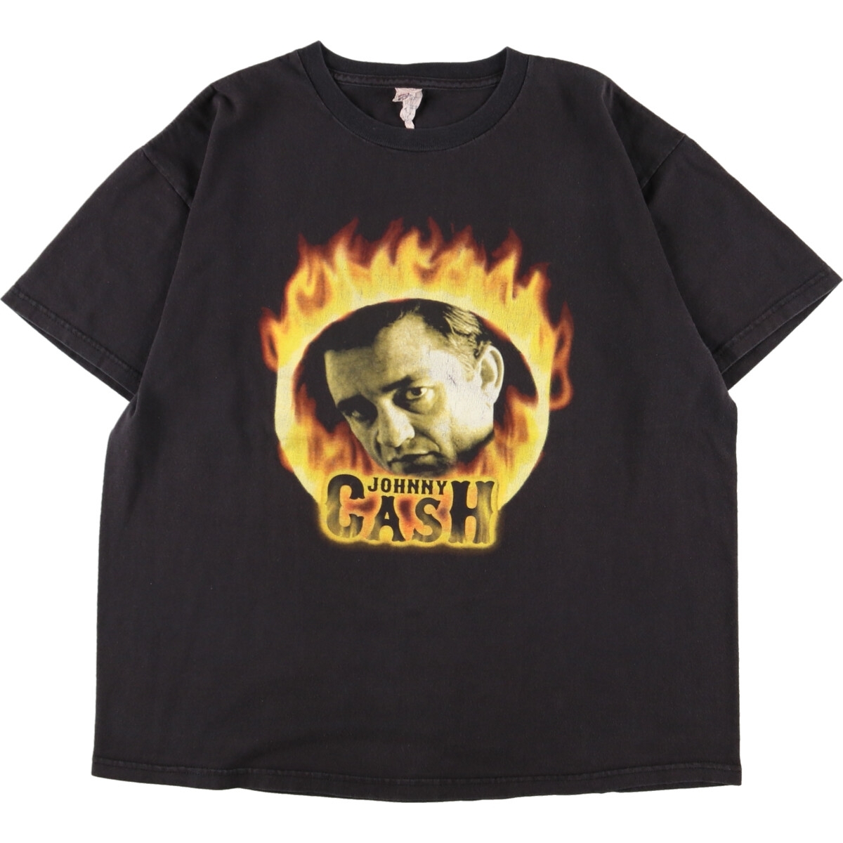 古着 デルタ DELTA JOHNNY CASH ジョニーキャッシュ バンドTシャツ バンT メンズL /eaa350385_画像1