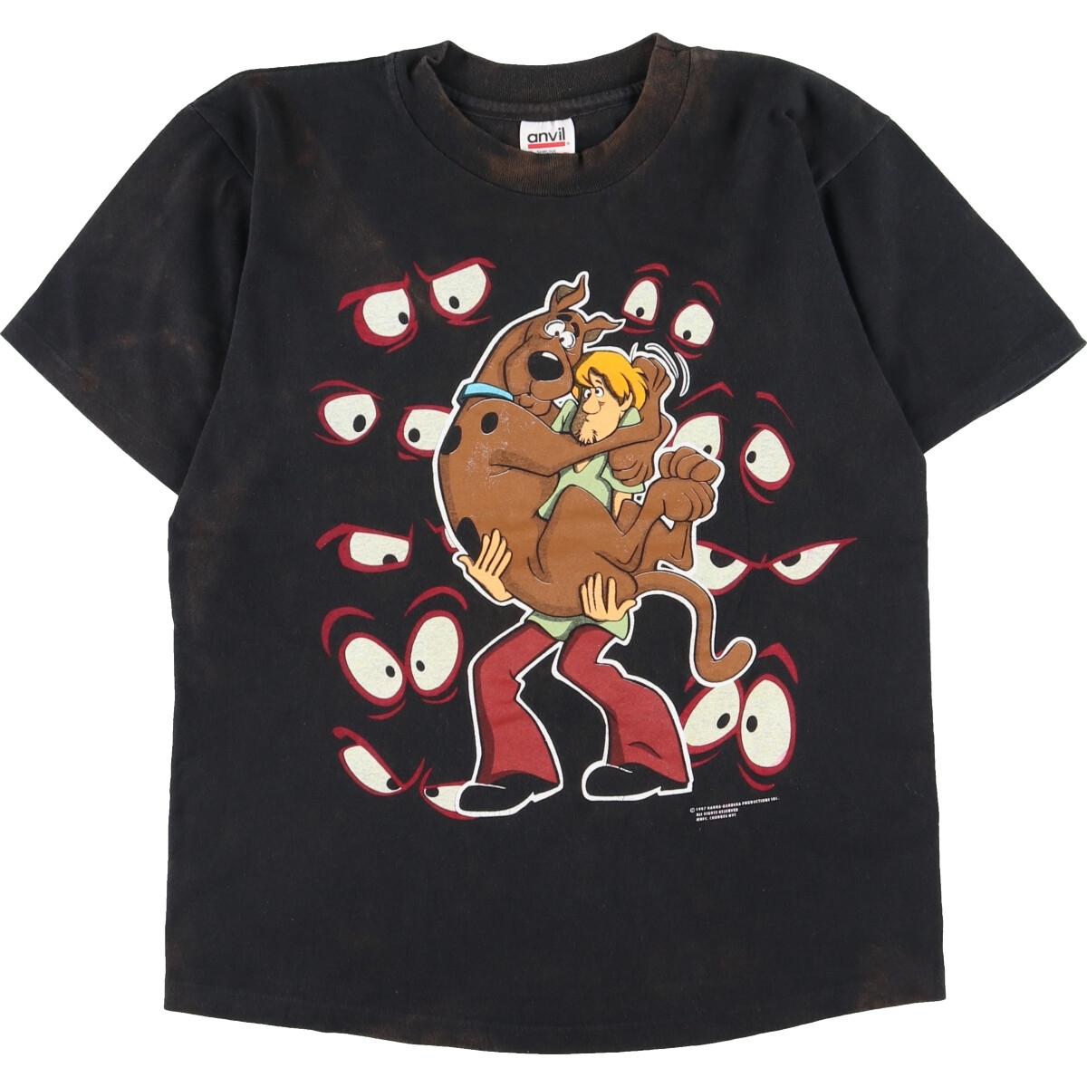古着 90年代 アンビル anvil SCOOBY DOO スクービードゥー キャラクタープリントTシャツ USA製 メンズM ヴィンテージ /eaa351823の画像1