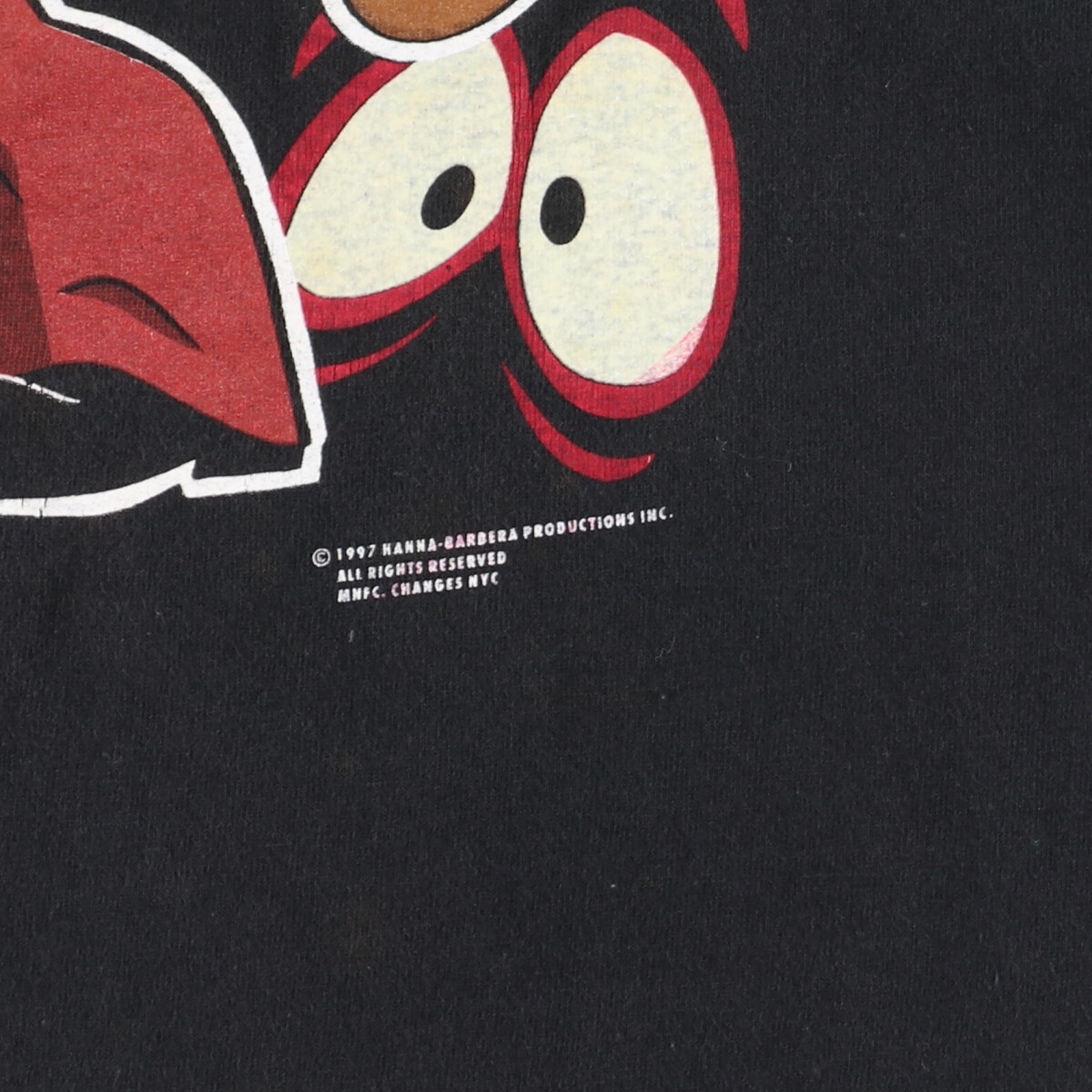 古着 90年代 アンビル anvil SCOOBY DOO スクービードゥー キャラクタープリントTシャツ USA製 メンズM ヴィンテージ /eaa351823の画像3