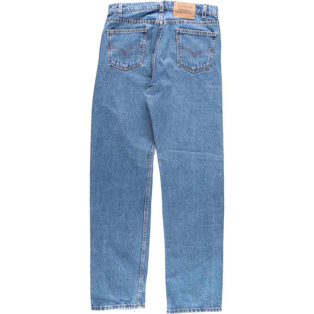 古着 90年代 リーバイス Levi's 505 REGULAR FIT STRAIGHT LEG テーパードジーンズ デニムパンツ USA製 メンズw33 ヴィンテージ /eaa354970_画像2