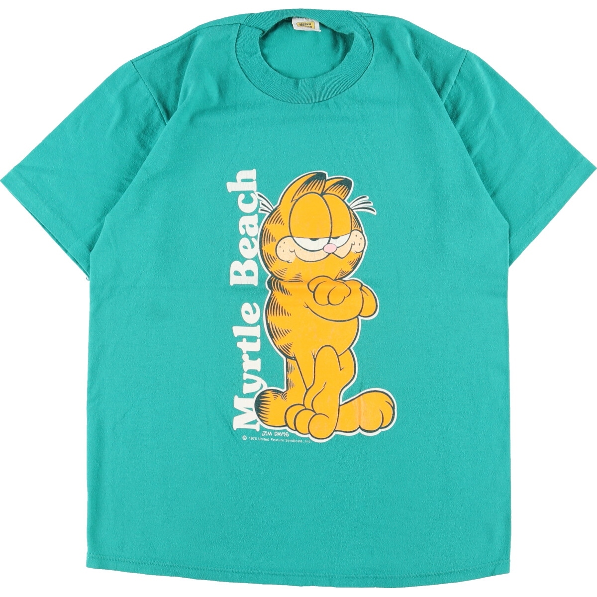 正規品! キャラクタープリントTシャツ ガーフィールド GARFIELD SHEEN