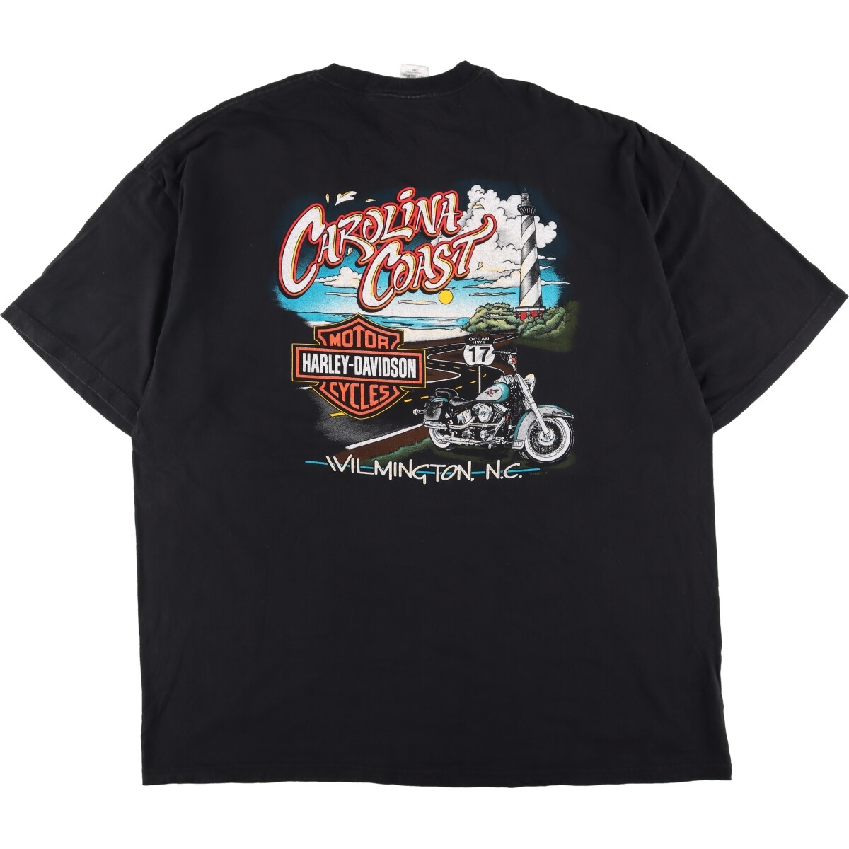 古着 ヘインズ Hanes Harley-Davidson ハーレーダビッドソン 両面プリント モーターサイクル バイクTシャツ USA製 メンズXXL /eaa308945_画像2