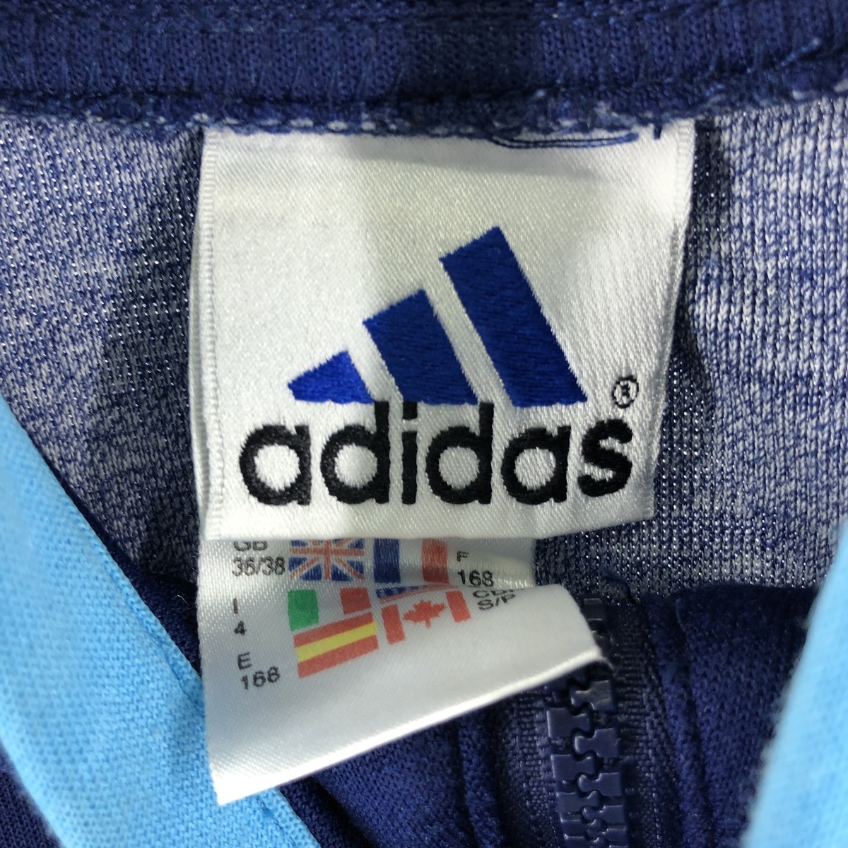 古着 90年代 アディダス adidas ハーフジップ ジャージ トラックジャケット メンズM ヴィンテージ /eaa355944_画像3