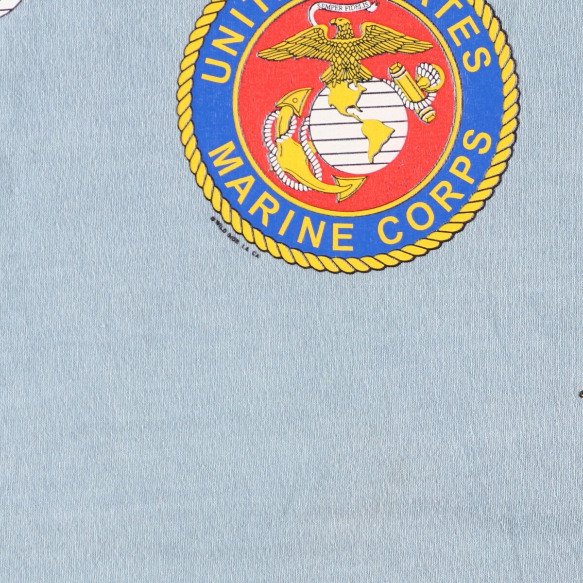 古着 Authentic pigment USMC アメリカ海兵隊 プリントTシャツ メンズXXL /eaa356551_画像4