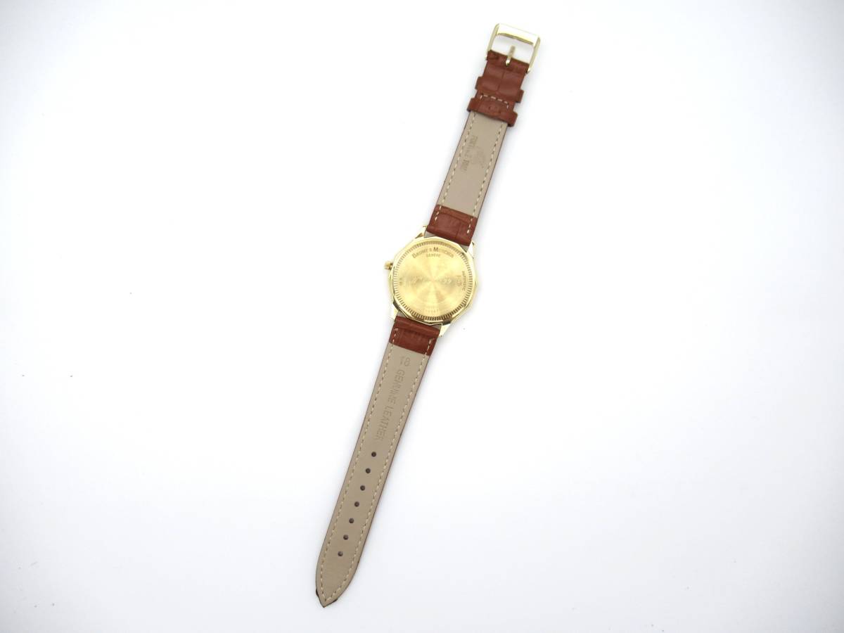 専門店では K18 MV045137 リビエラ BAUME&MERCIER 499本限定モデル 金