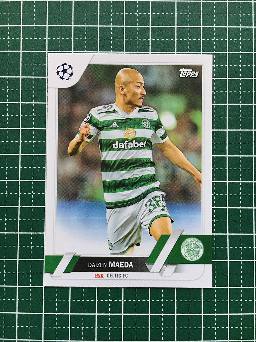 ★TOPPS 2022-23 UEFA CLUB COMPETITIONS #31 前田大然／DAIZEN MAEDA［CELTIC FC］ベースカード「BASE」★の画像1