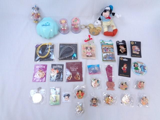 同梱可】中古品 ディズニー ミッキー ミニー 他 ピンバッジ ストラップ