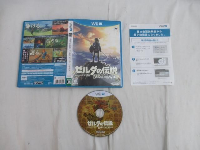 同梱可】中古品 ゲーム Wii U ソフト ゼルダの伝説 ブレスオブザ 