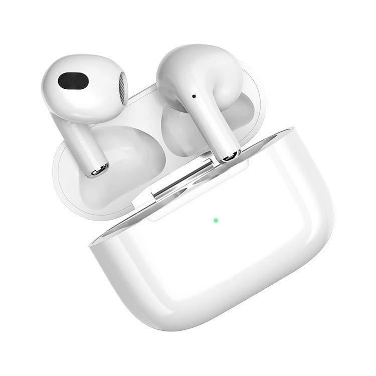 最新型 新品 ワイヤレスイヤホン Pro 18 白 (Apple AirPods Pro 第3