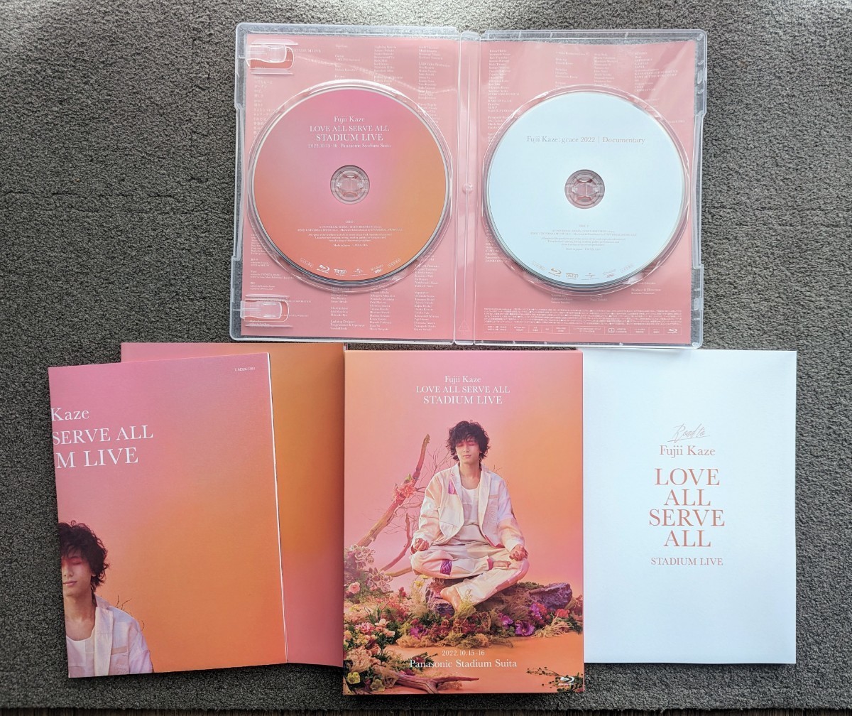 Blu-ray 藤井風 Fujii Kaze LOVE ALL SERVE ALL STADIUM LIVE Blu