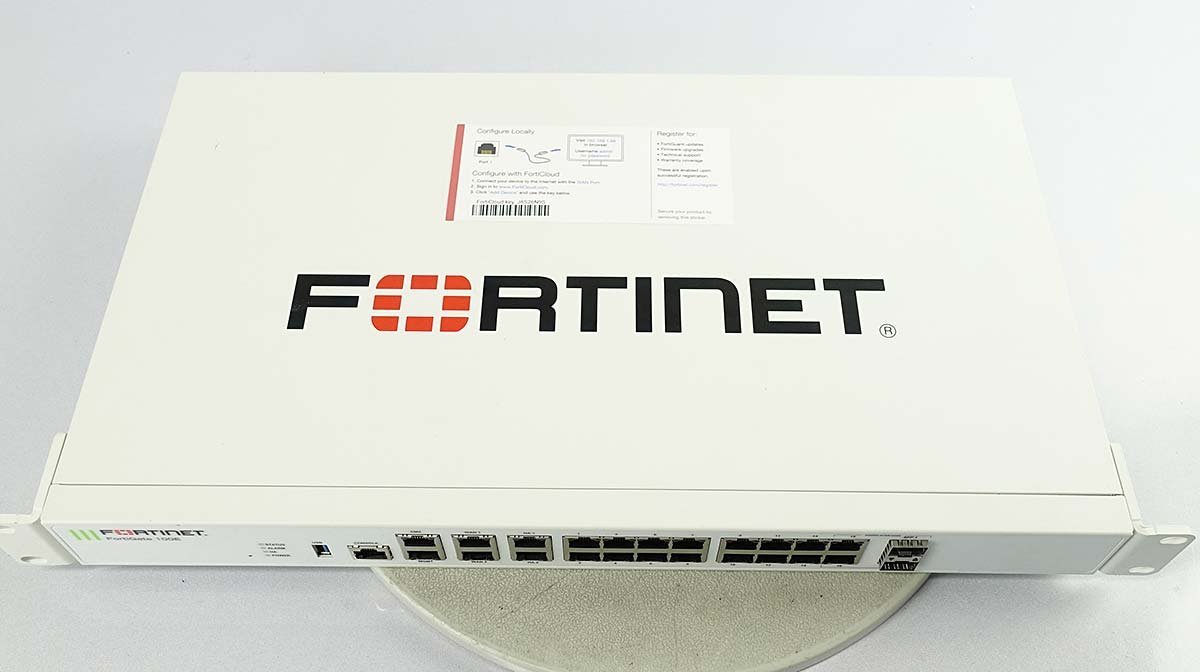 ライセンス無し 初期化済 FORTINET フォーティネット Fortigate-100E