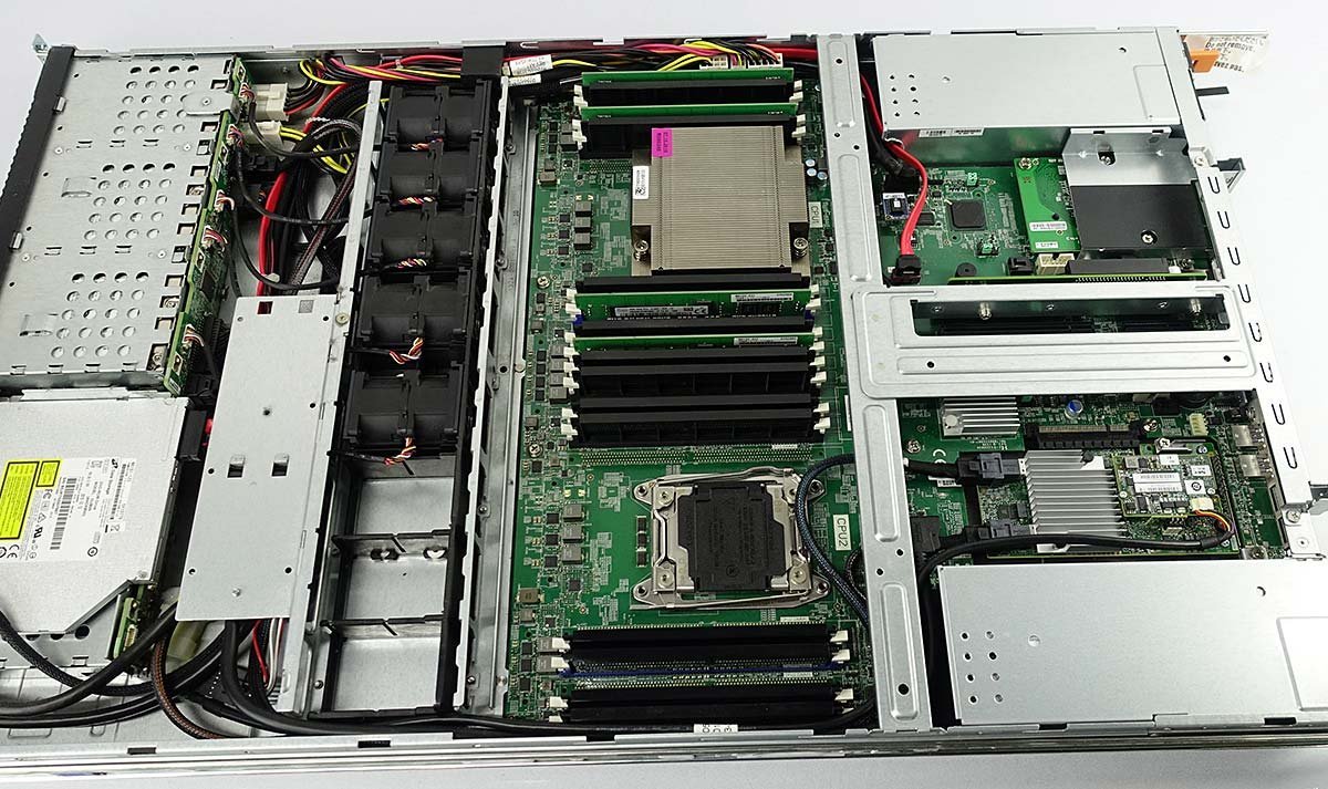 ラックサーバー NEC Express5800/R120f-1E N8100-2242Y/E5-2620 V3/メモリ16GB/HDD300GBx5/SAS/OS無/1U/サーバ S072107_画像3