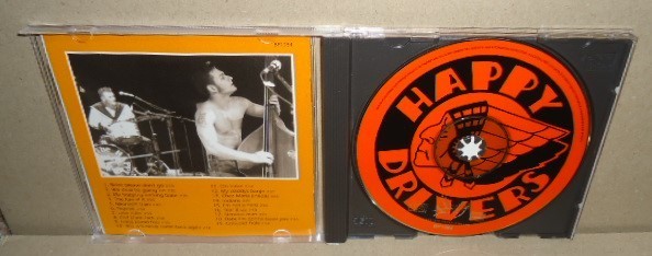 HAPPY DRIVERS 中古CD フランス ネオロカビリー ネオロカ サイコビリー ロックンロールパンク 1980's PSYCHOBILLY ROCKABILLY ROCK&ROLL_画像2