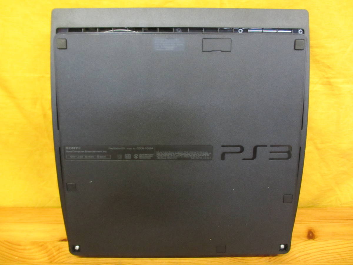 【L387】SONY PS3 本体 CECH-2000A 黒 120GB 本体のみ PlayStation3 プレステ3 プレイステーション3 ソニー_画像3
