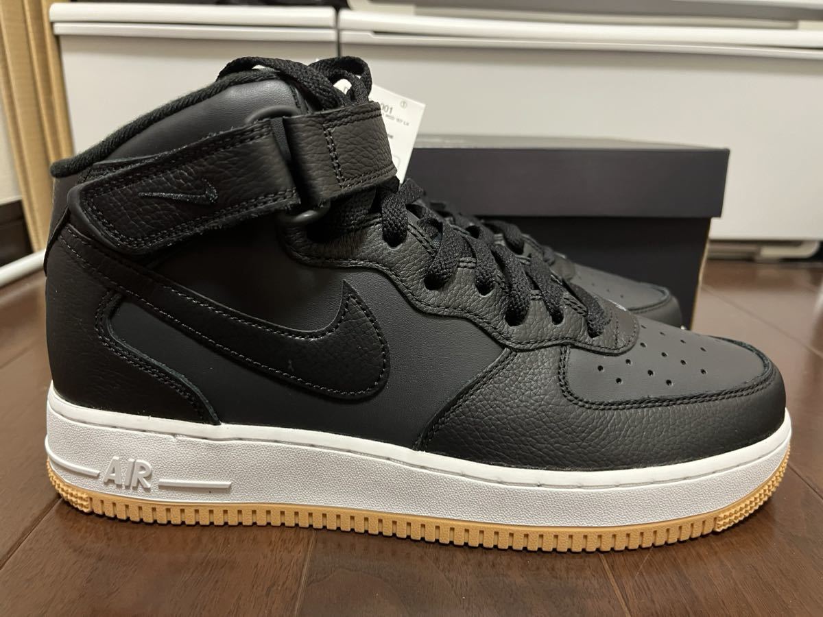 早い者勝ち！送料込！未使用 NIKE ナイキ AIR FORCE1 MID 07 LX エアフォースワン DV7585-001 ブラック