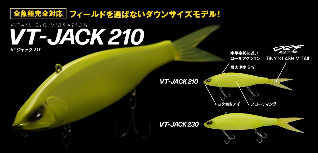 フィッシュアロー VT-JACK 210/#10 クリタハス_画像3