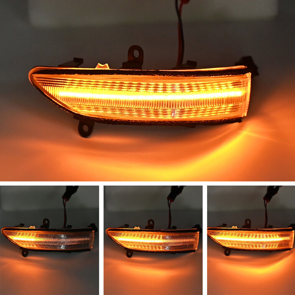 スバル LED 流れる ドアミラー クリア シーケンシャル ウインカー ノーマル点灯切替SW付 インプレッサ フォレスター レガシィ_画像2