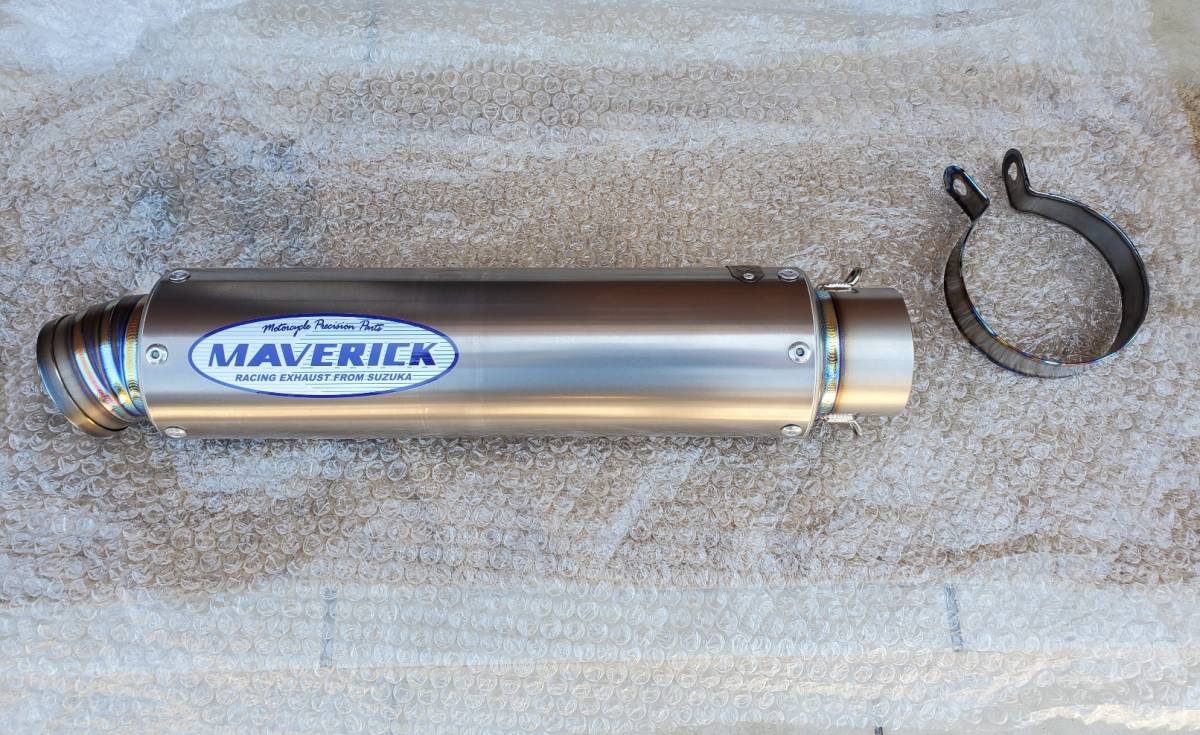 MAVERICK マーヴェリック MV83 チタンサイレンサー 60.5 ウィリー