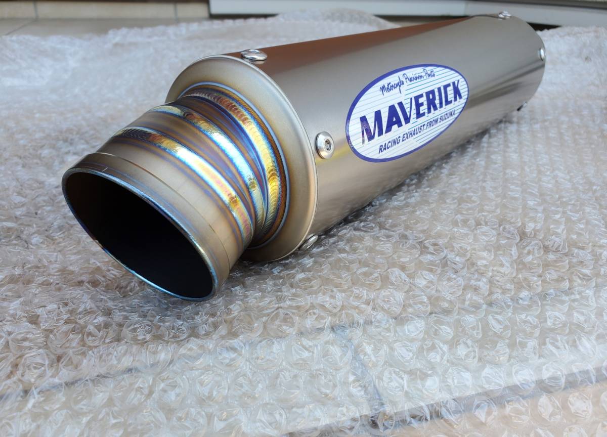 MAVERICK マーヴェリック MV83 チタンサイレンサー 60.5 ウィリー