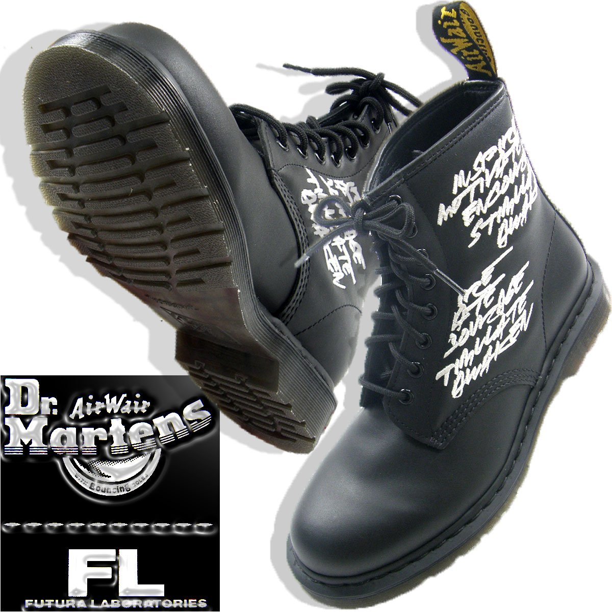 全商品オープニング価格！ LABORATORIES FUTURA × DR.MARTENS