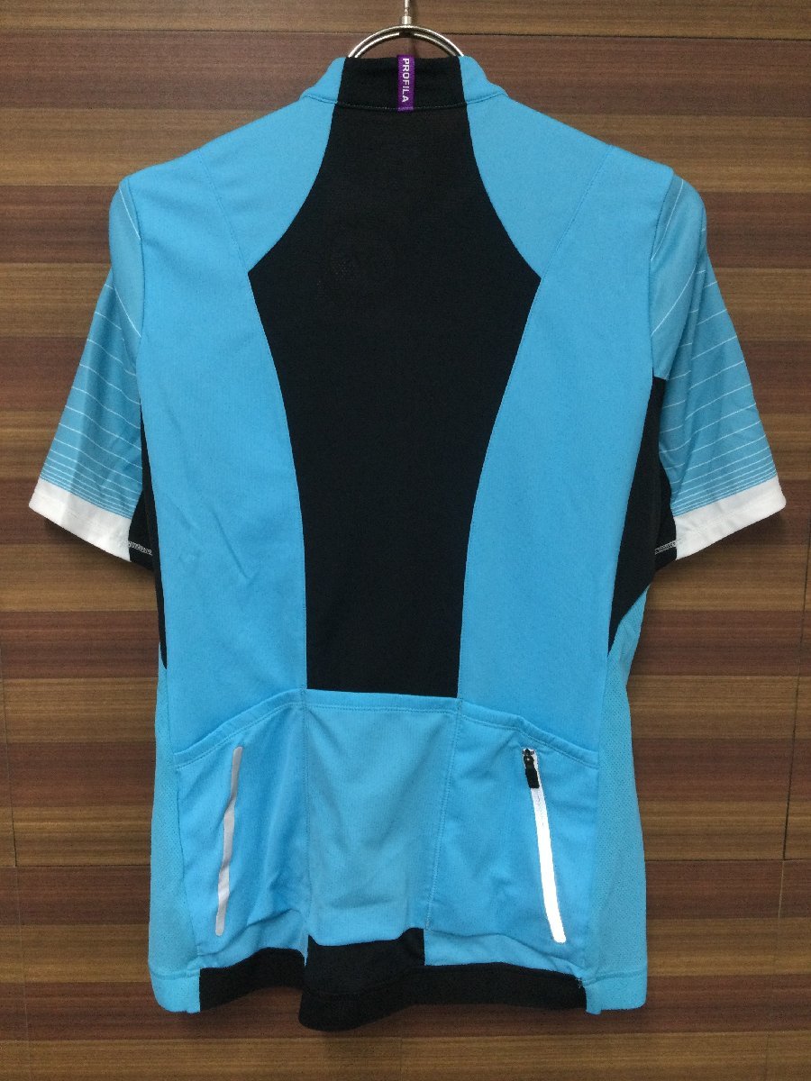 GG876 ボントレガー BONTRAGER Meraj Jersey 半袖サイクルジャージ 水色 M レディース_画像2