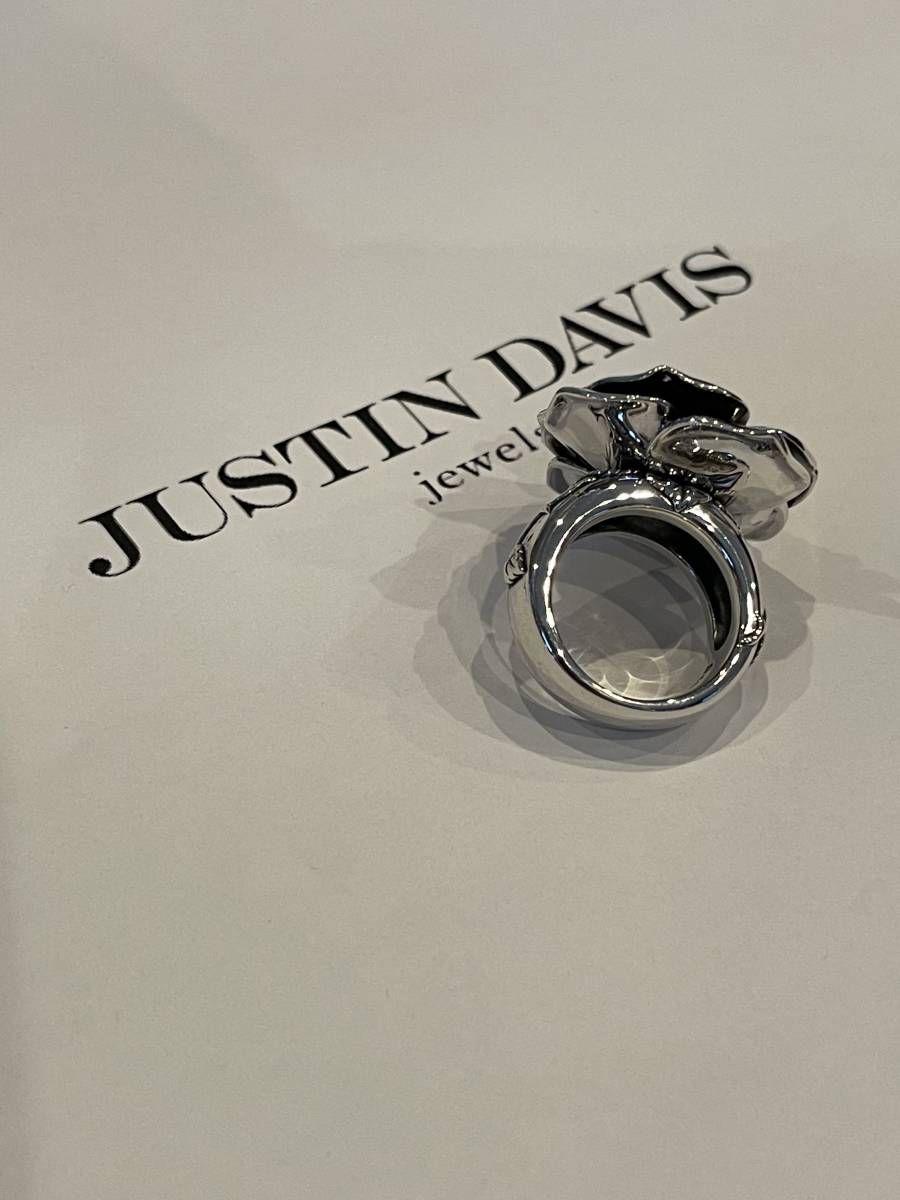  new goods *JUSTIN DAVIS*INNER BEAUTY RING* rose ring *13 number * regular price 73,700 jpy *SRJ212*