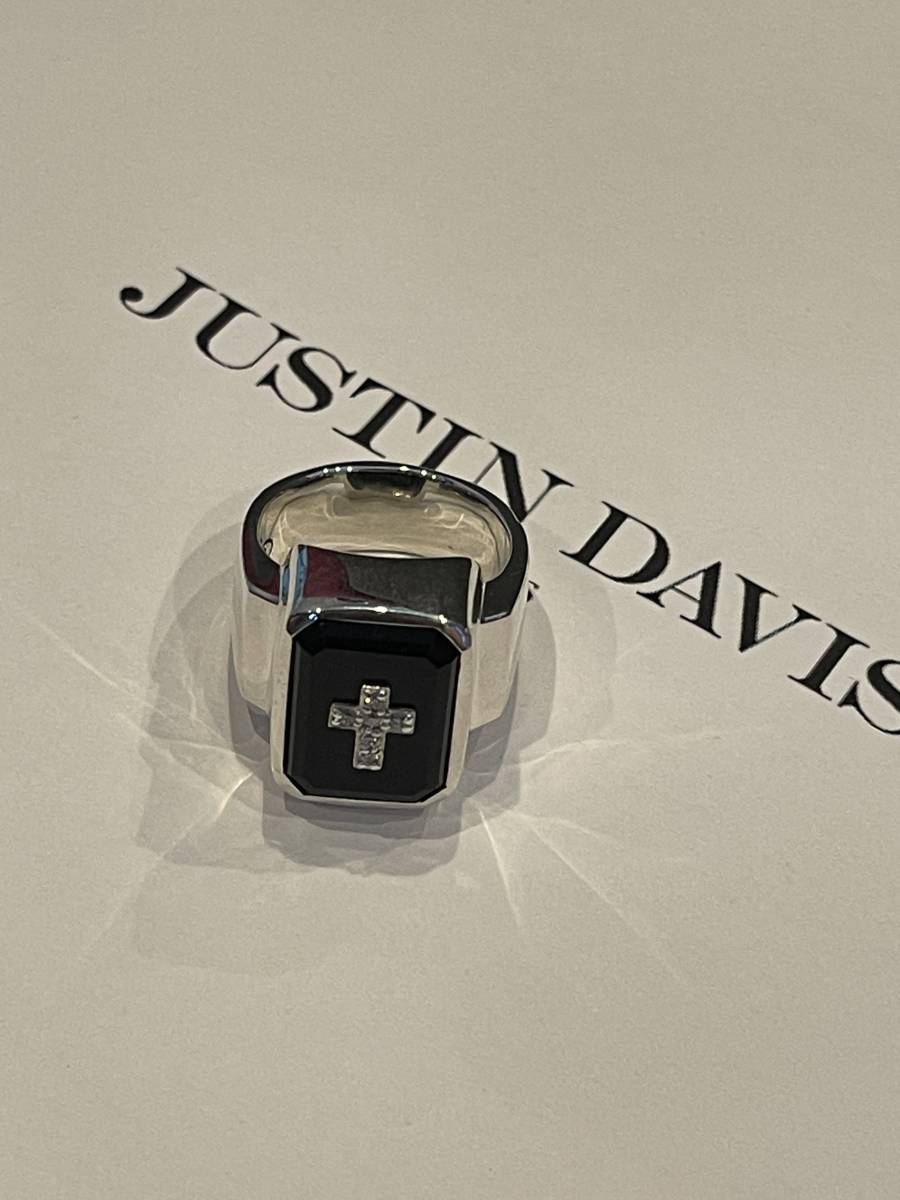 好評 美品◇JUSTIN DAVIS◇EMINEM RING◇23号◇エミネムリング◇クロス