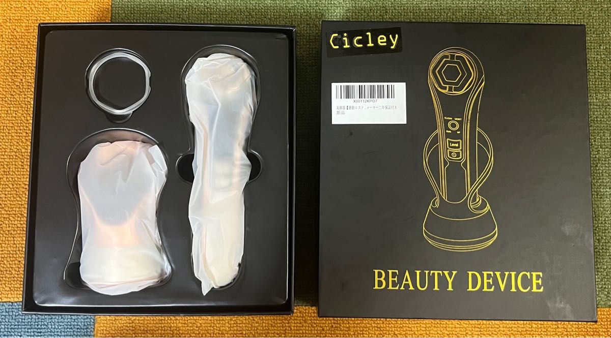 Cicley 美顔器 RF美顔器 ラジオ波 イオン導入 イオン導出 EMS 光エステ