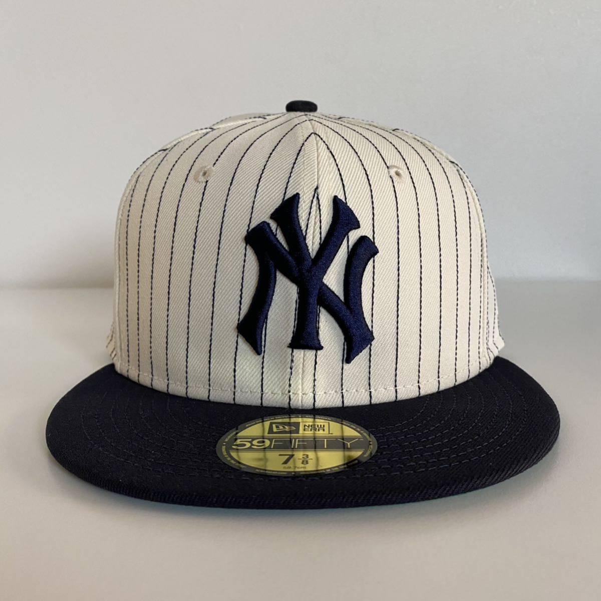 新品 New Era ツバ裏グリーン NY Yankees Retro Pinstripe Cap 7 新品 New Era ツバ裏グリーン NY Yankees Retro Pinstripe Cap 7