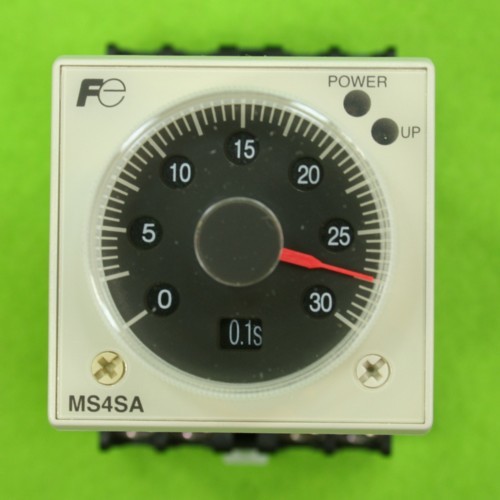 富士 タイマー MS4SA-CE(オンディレー,DC/AC24V,60時間) ソケット付/RoHS_画像2