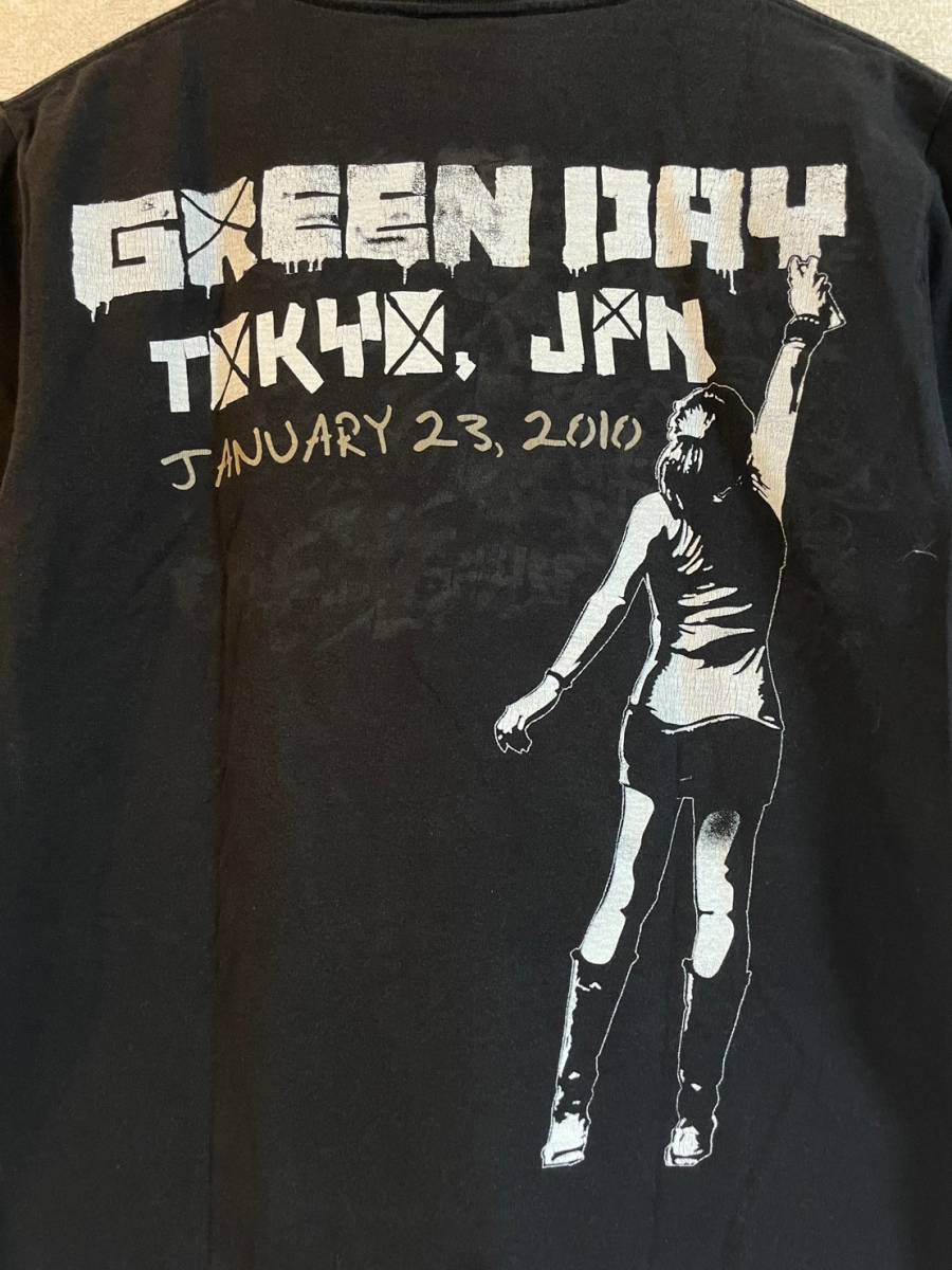 グリーン・デイ(Green Day) Tシャツ JAPAN TOUR 2010年 ロック グリーン・デイ(Green Day) Tシャツ JAPAN TOUR 2010年 ロック