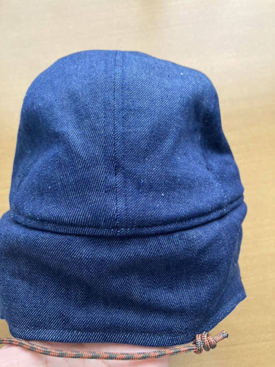 patagonia range earflap cap Lsize navy レンジイアーフラップ キャップ パタゴニア_画像4