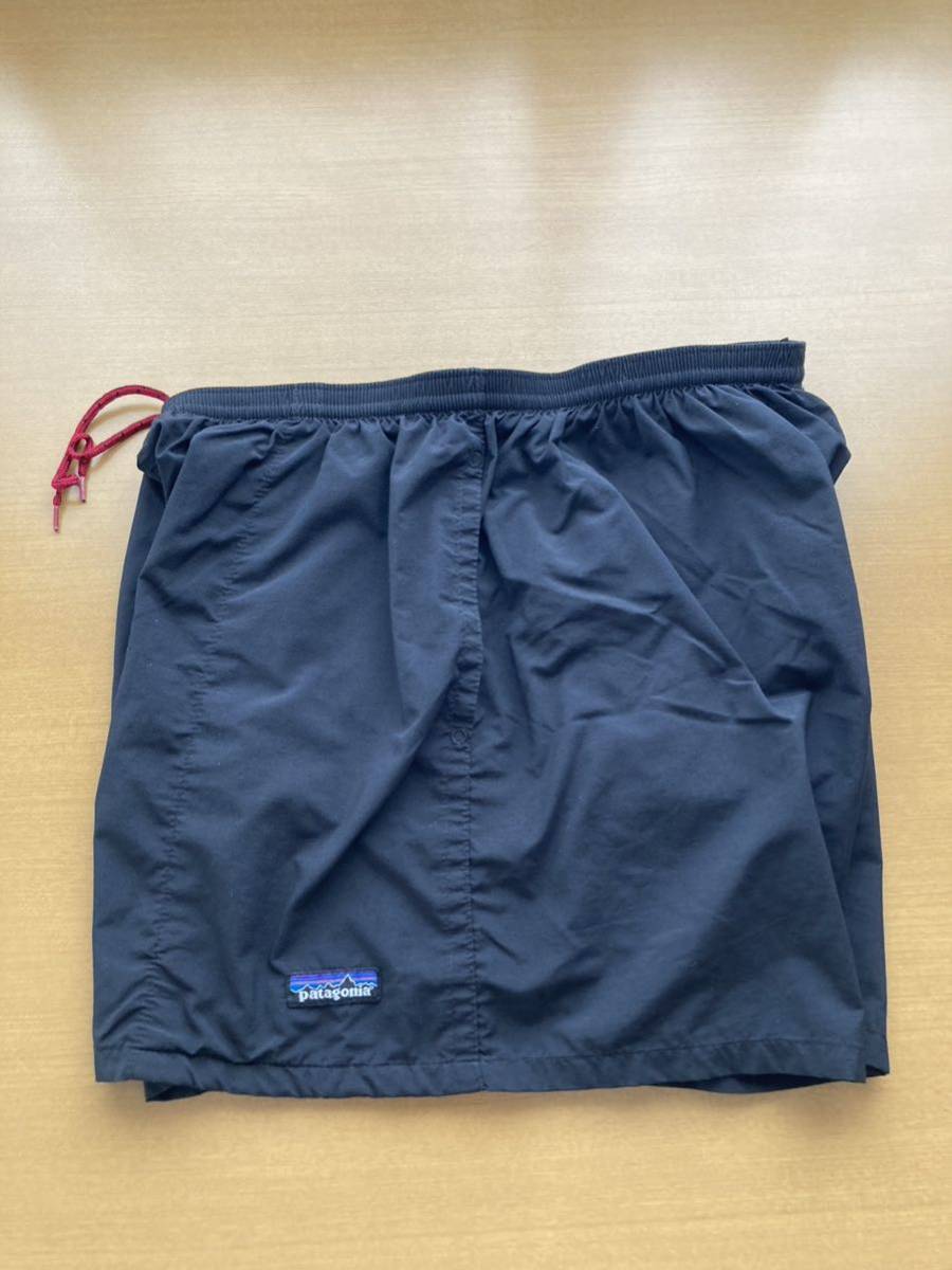 colombia製 patagonia baggies shorts black Lsize 赤粒紐仕様 バギーズショーツ パタゴニア