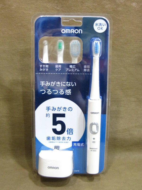 M9-649即決 未開封品 OMRON Mediclean オムロン メディクリーン 音波式電動歯ブラシ 充電式 HT-B304-W ホワイト( オムロン)|売買されたオークション情報、ヤフオク! の商品情報をアーカイブ公開 オムロン音波式電動歯ブラシ メディクリーン HT-B304-W