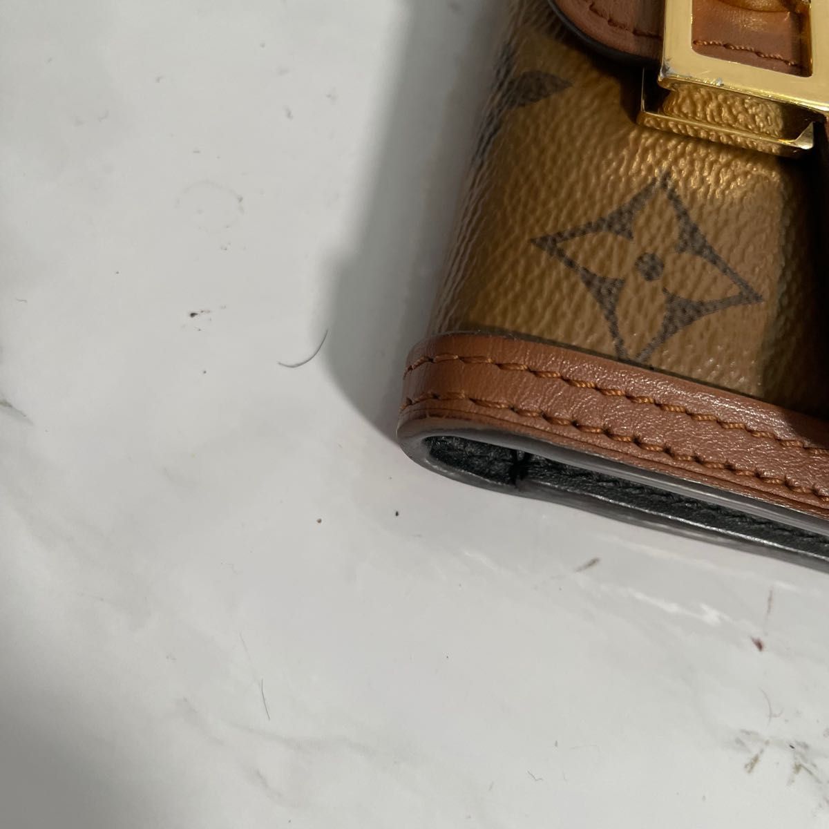 極美品 ルイヴィトン ドフィーヌ コンパクト 折り財布 三つ折り 財布