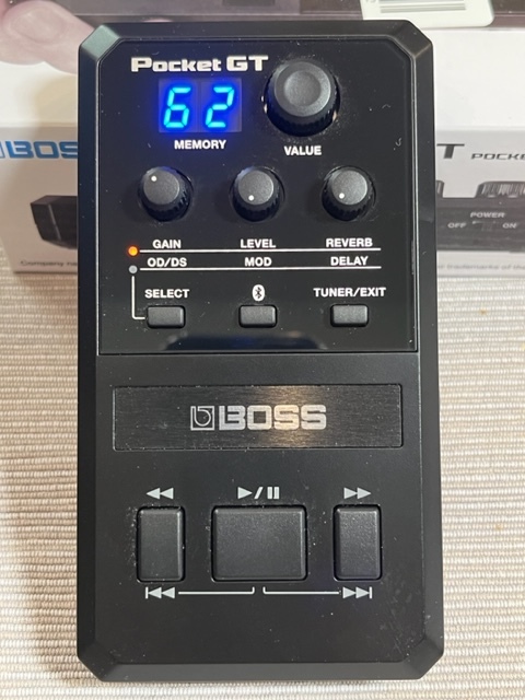 美品】BOSS Pocket GT Pocket Effects Processor(マルチエフェクター