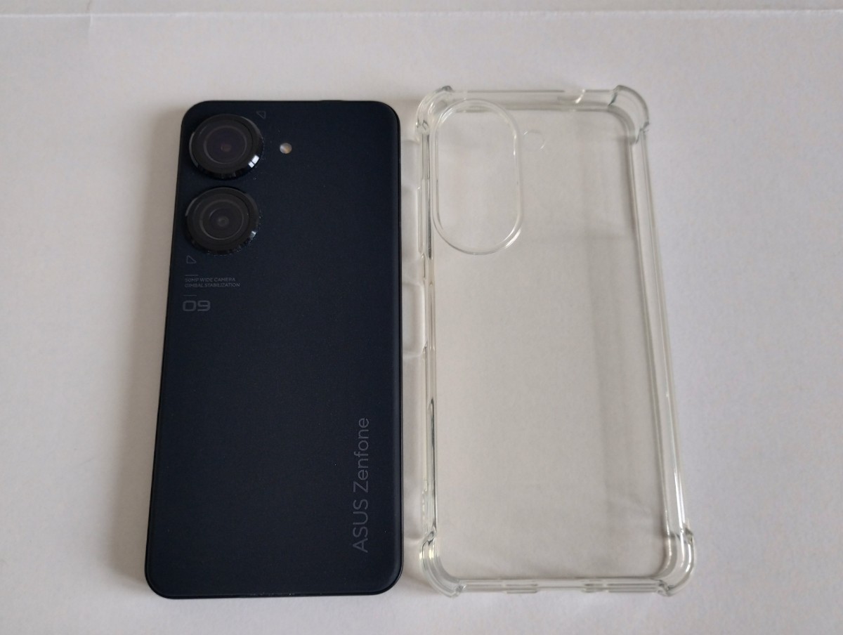 中古品 ASUS Zenfone9 8GB/128GB ミッドナイトブラック SIMフリー ZF9